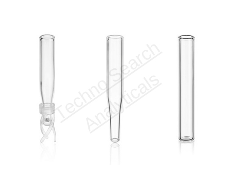 Flat Bottom Glass Insert for HPLC Vial